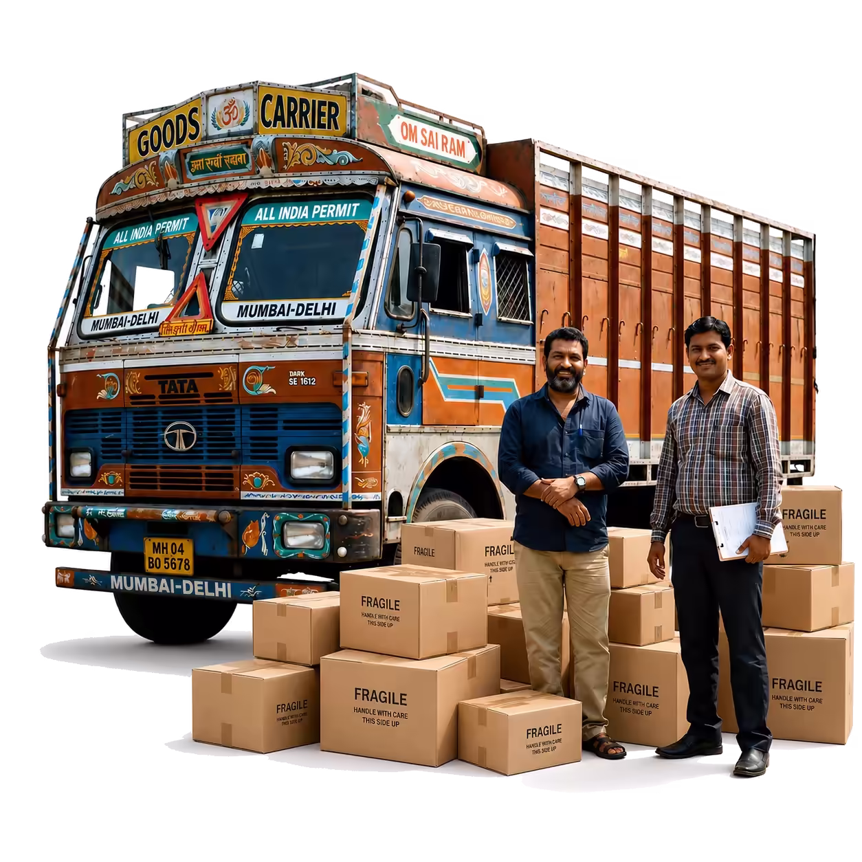 Transporter and shipper using TRUCOI